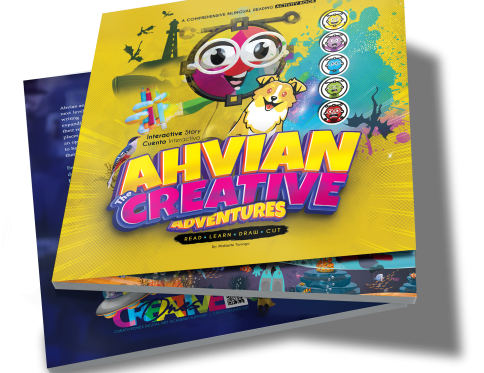 AhvianTheCreative: “Adventures” – Bilingual Reading & Activity Book 📒