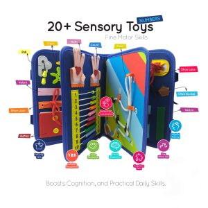 Fabric Activity Book (Numbers) 👋📘