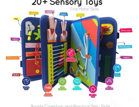 Fabric Activity Book (Numbers) 👋📘