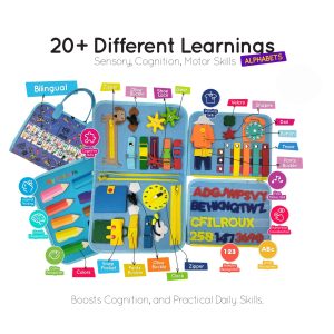 Fabric Activity Book (Alphabet) 👋📘