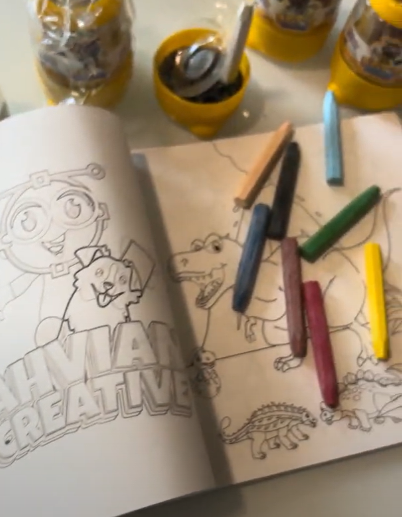 Coloring-dinosaurse-book- AhvianTheCreative