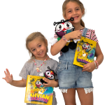 girsls with ahvian and toy