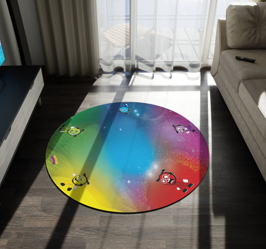 Round Rug – Calm Down Space for Social Emotional Learning