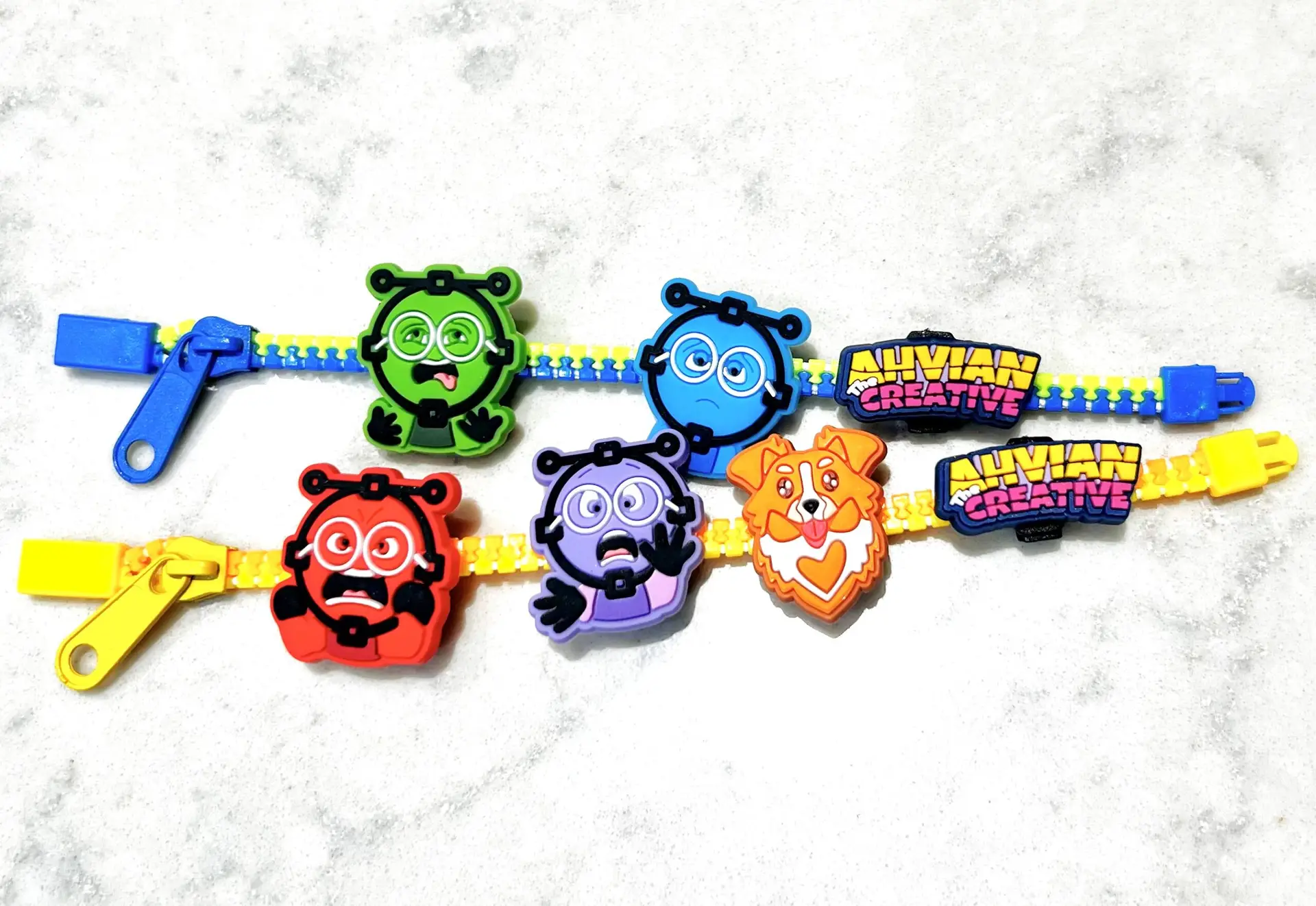 Fidget Zipper Bracelets Sensory Toy (1)