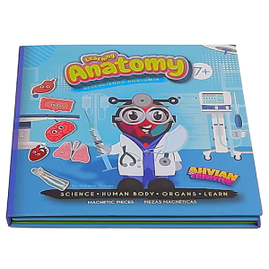 Anatomy Magnetic Book 🧬🧲📘Bilingual (40pcs)
