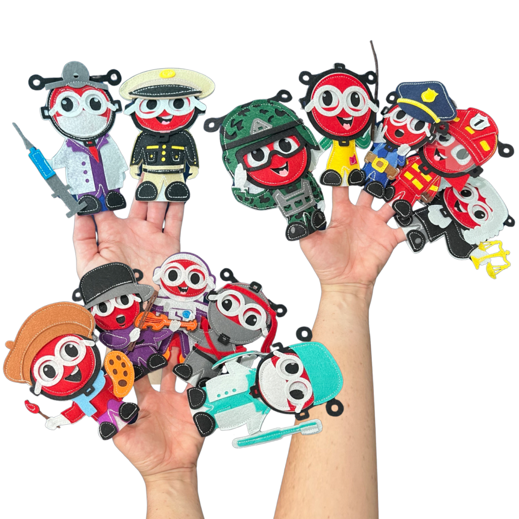 Finger Puppets – Dream Careers (10pcs)
