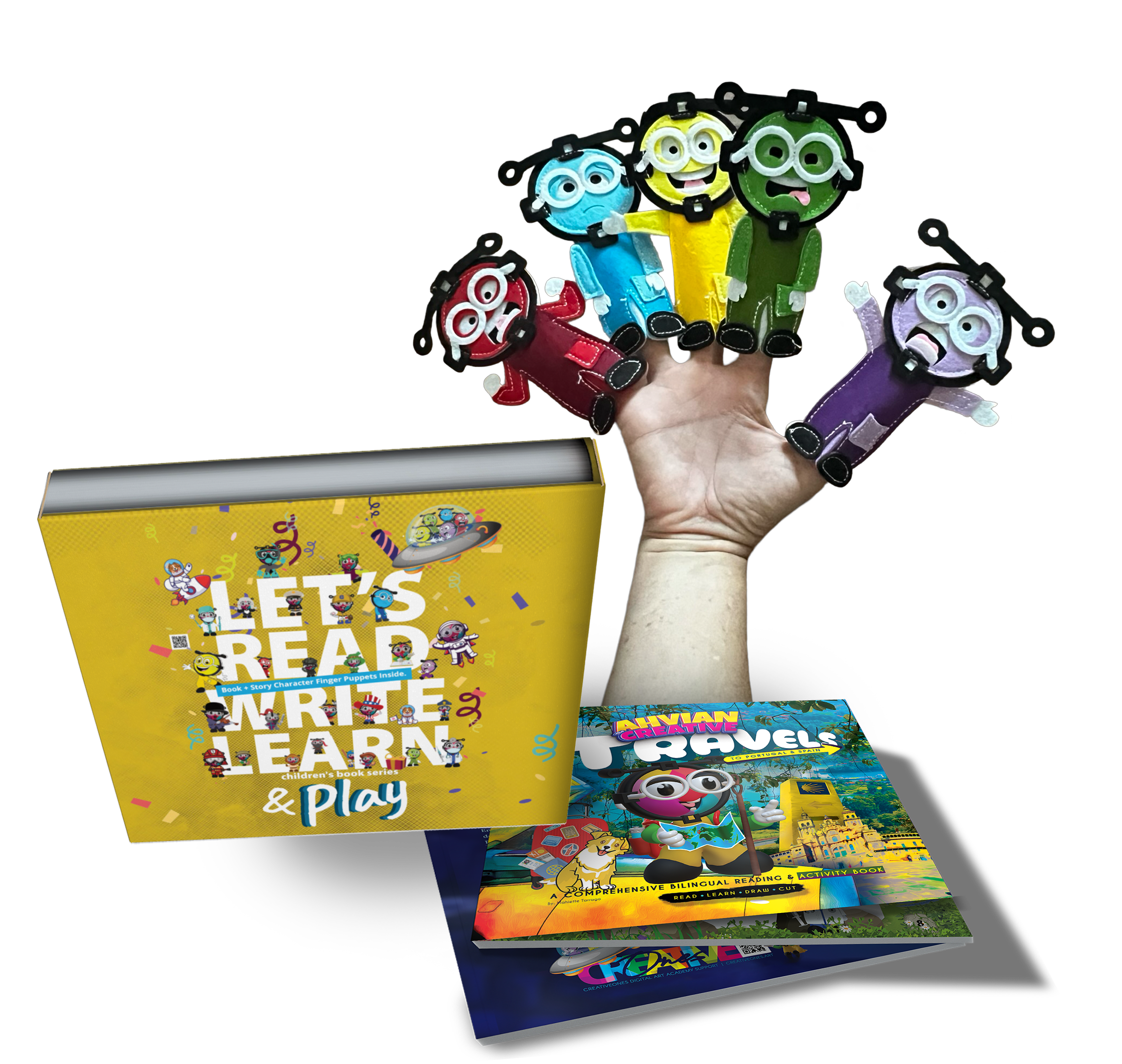 3items-book-Travel-puppets-box