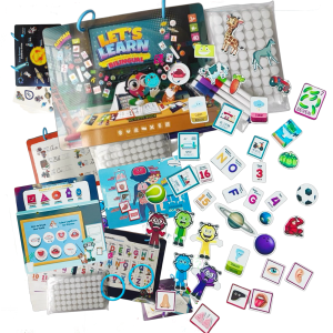 Bilingual Sticky Book Spanish/English Learning Re-usable Activities