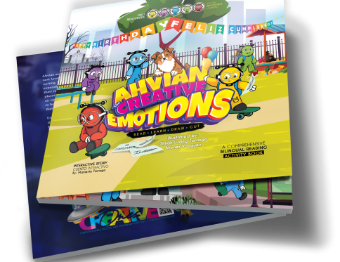 AhvianTheCreative: Emotions- Bilingual Reading & Activity Book